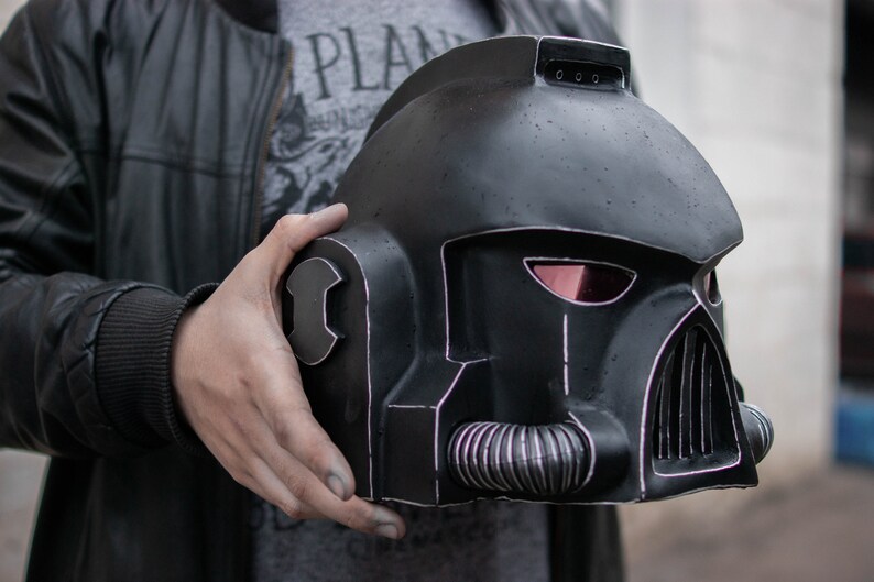 Warhammer 40k helmet / Space Marine Mk 4 Inspired | Etsy