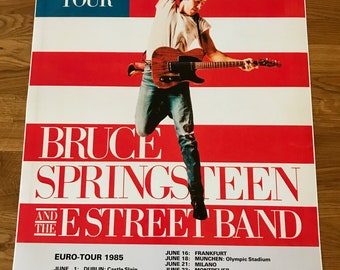 Bruce Springsteen Tracklis Bruce Springsteen Poster Born In The U.S.A.Poster 