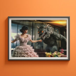 Cinematic Movie Art Print Ballerina Film Inspired Print Director Wong Kar Wai Perfect Home Decor Gifts Digital Download