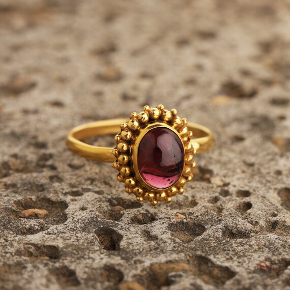 Bague pierre grenat new arrivals