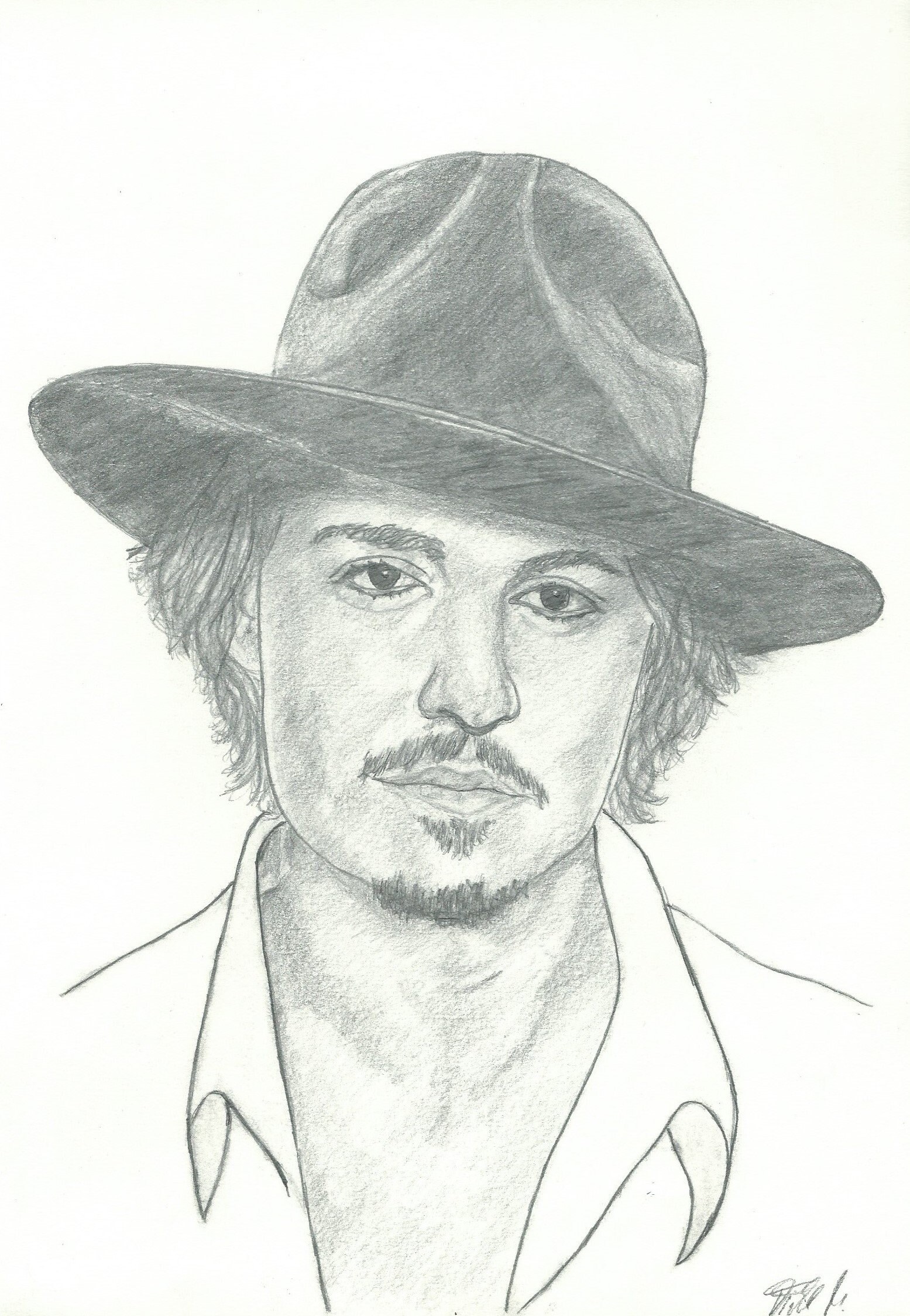 Johnny Depp Abstract Sketch Art  Abstract Sketch Art Johnny Depp Poster  for Sale by graphicgenie  Redbubble