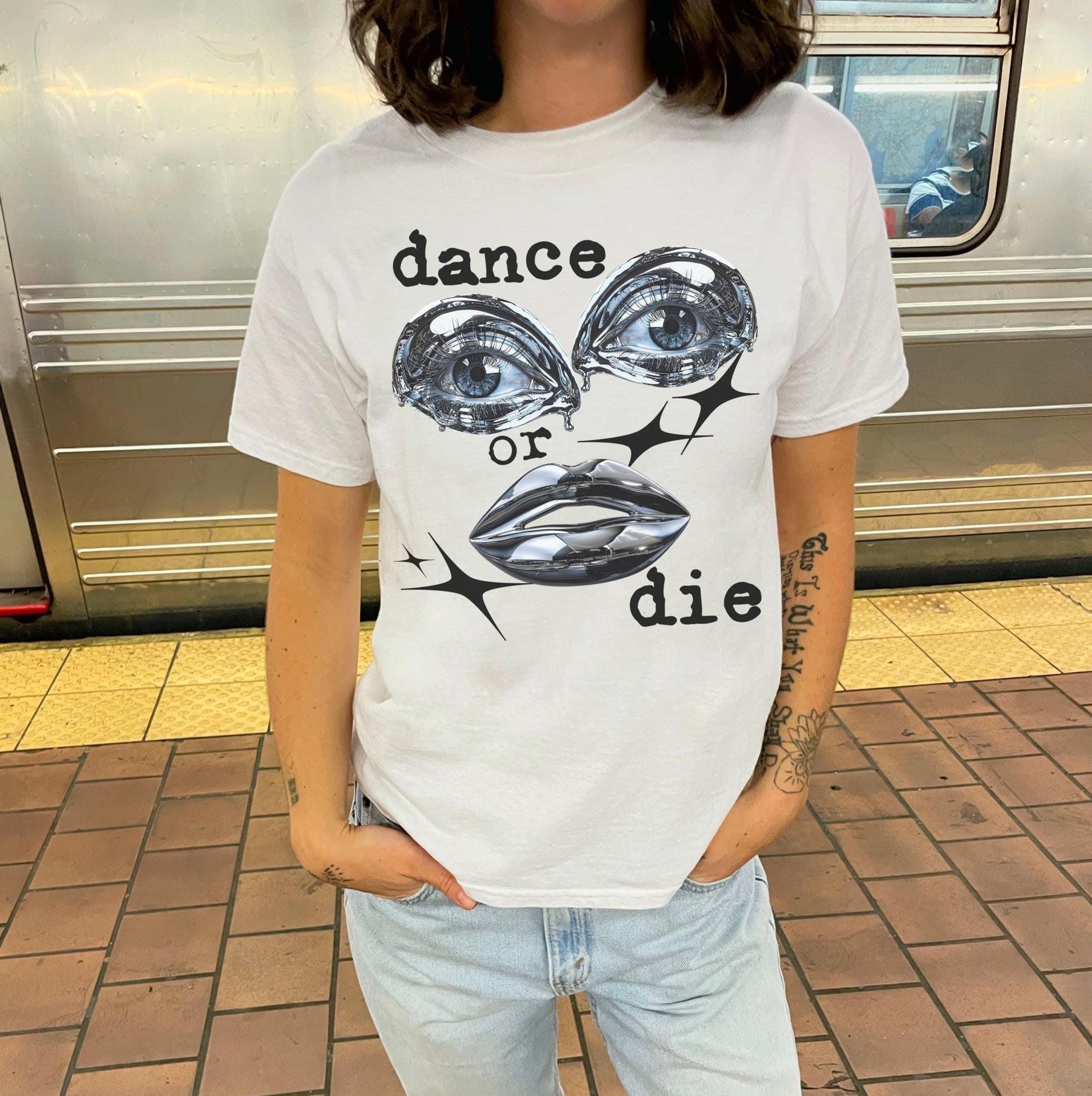 Lady Gaga Dance or Die Mayhem Ball限定シャツ Dance or Die Shirt – Grunge Lady Gaga Tee, Little Monster Fan