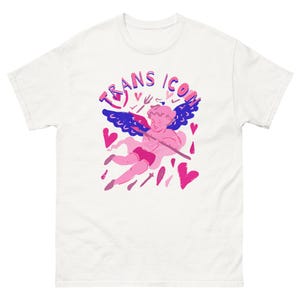 TRANS ICON TEE, transgender shirt, transgender pride, cupid shirt