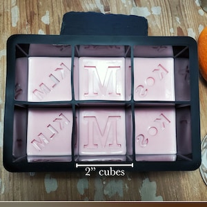 Personalized Fathers Day gift idea 2023 | Custom silicone whiskey ice cube mold, Personalized whiskey gift for Dad, Monogram custom ice mold