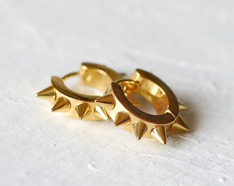 2 Pieces 14K Gold Filled Spike Point Dagger Thin Delicate Charm