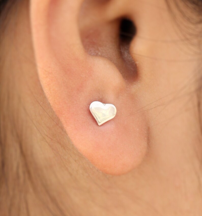 Earrings Heart Stud The Beats Of My Heart Heart Stud image 0