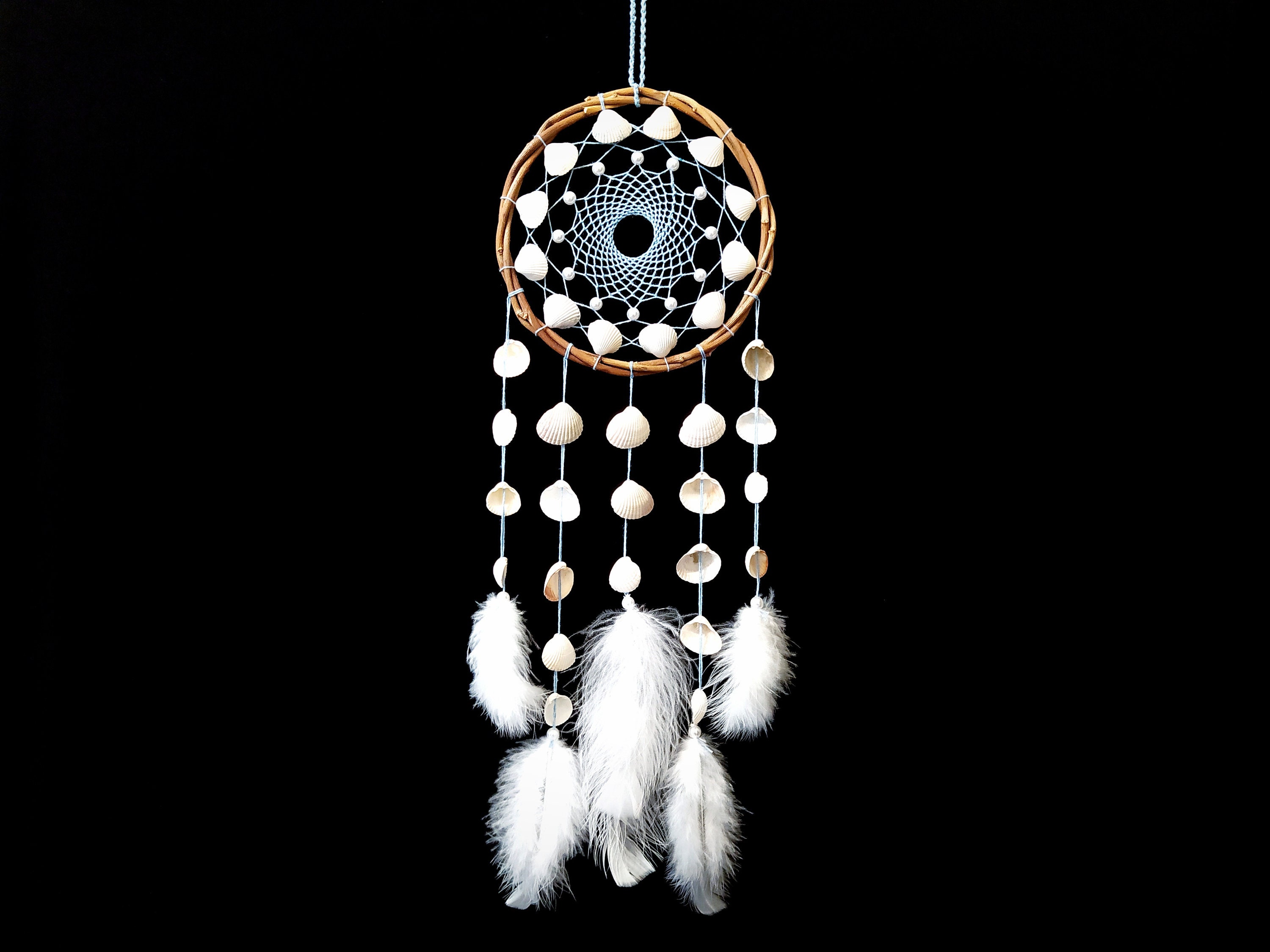 Shell Dreamcatcher - Etsy Shell Dreamcatcher - Etsy