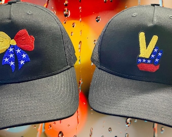 Exclusive Venezuelan Trucker Cap | 5-Panel Design with Embroidery. Caracas, Venezuela, +58