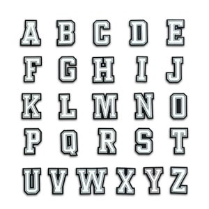 Zawieszki do butów unisex LETTERS Crocs - spersonalizuj swój styl obuwia!