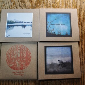 Ethereal Folk Music 4CD Gift Pack My Music / Recycled Gift Pack / Signed Card, piano, harp, guitar, cello, Kate Bush, Tori Amos, Nordic Folk image 2