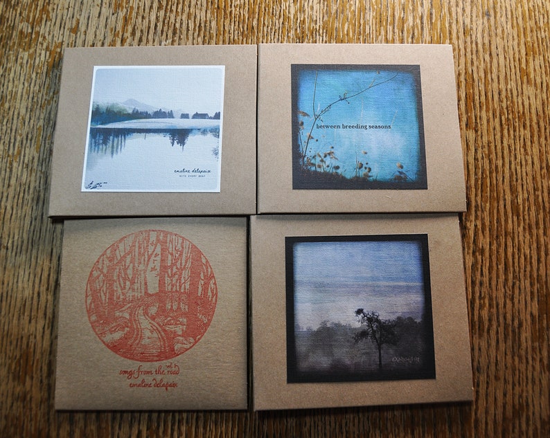 Ethereal Folk Music 4CD Gift Pack My Music / Recycled Gift Pack / Signed Card, piano, harp, guitar, cello, Kate Bush, Tori Amos, Nordic Folk image 2