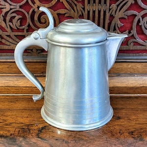 Vintage Solid Tin Pewter Tankard Stein Svenskt Tenn from Sweden