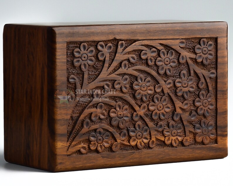 Handcrafted Wooden Urns for Human Ashes Tree of life Etsy