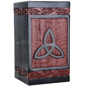 Rosewood Tree of Life Cremation Urn for Human Ashes - Wooden Box Urn for Pets - Handmade Adult Funeral Urns - Personalized Pet Urn