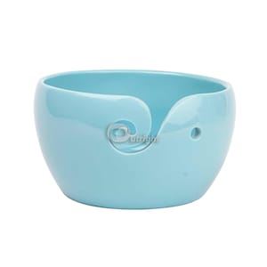 Handmade Yarn Storage Bowl for Knitting & Crocheting | Yarn Storage Bowl for Yarn Winder, Crochet Hook Accessories | Yarn Bowl