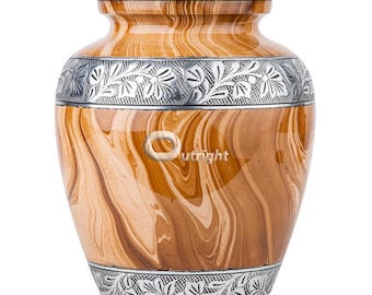 Handmade Cremation Urn for Human Ashes - Urn for Ashes Large - Personalized Funeral Burial Urn for Ashes Handcrafted - Urn for Dogs Ashes