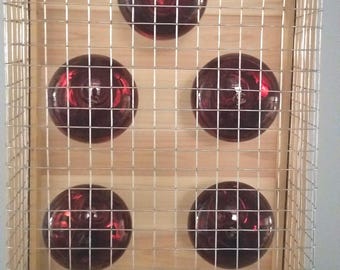 SUNNY SAUNA - Near Infrared Panel with d-i-y sauna tent instructions