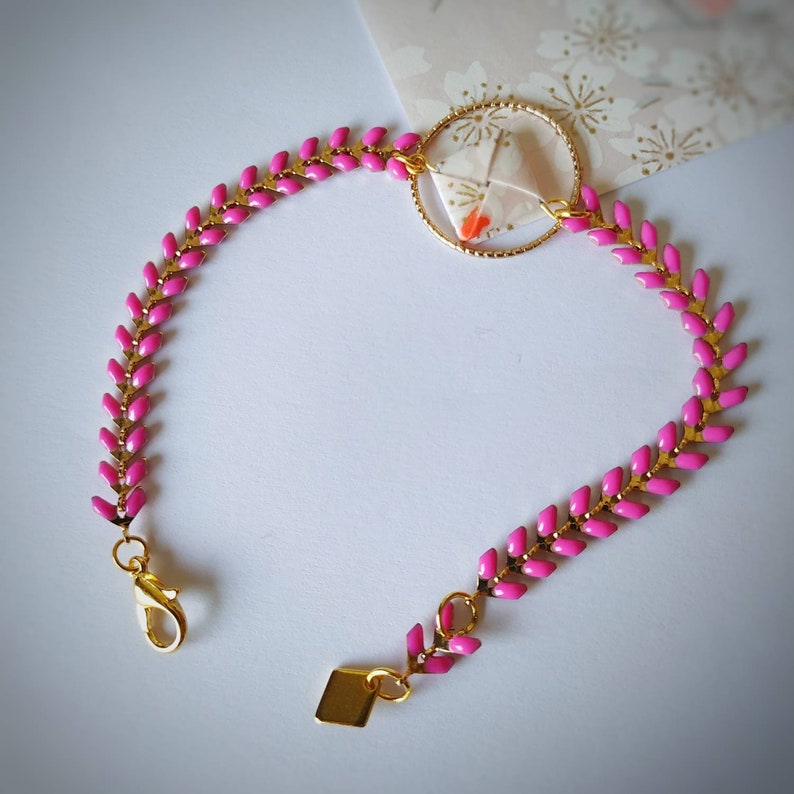 Boho Jewelry Origami bracelet Woman/'s Birthday Gift Square Collection Costume Jewelry Mother/'s Day Fancy Bracelet