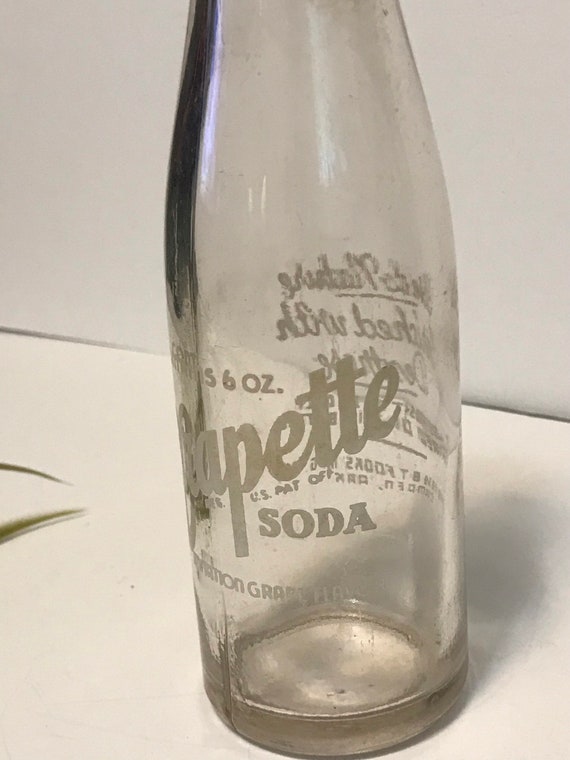 Grapette Soda Bottle