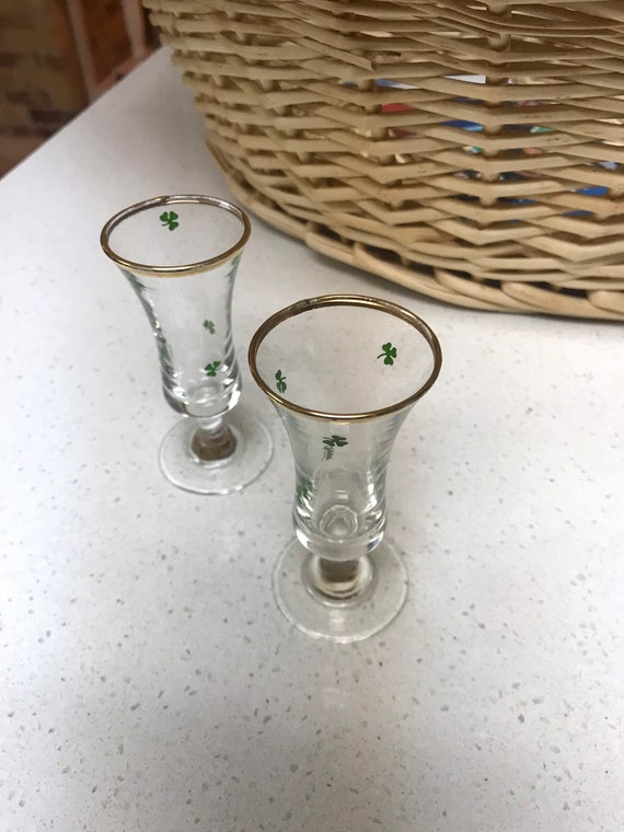Shamrock Shot Glasses