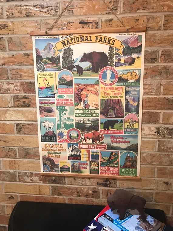 National Parks Vintage-Inspired Wall Art