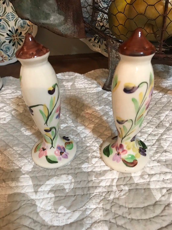 Blue Ridge Pottery Salt & Pepper Shakers