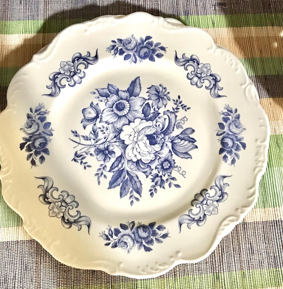 Set of Four Dessert Plates