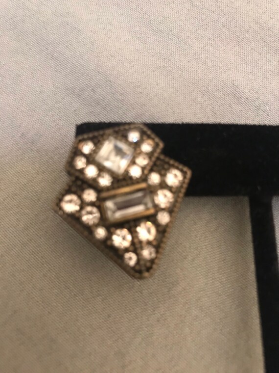 Vintage Park Lane Art Deco Earrings