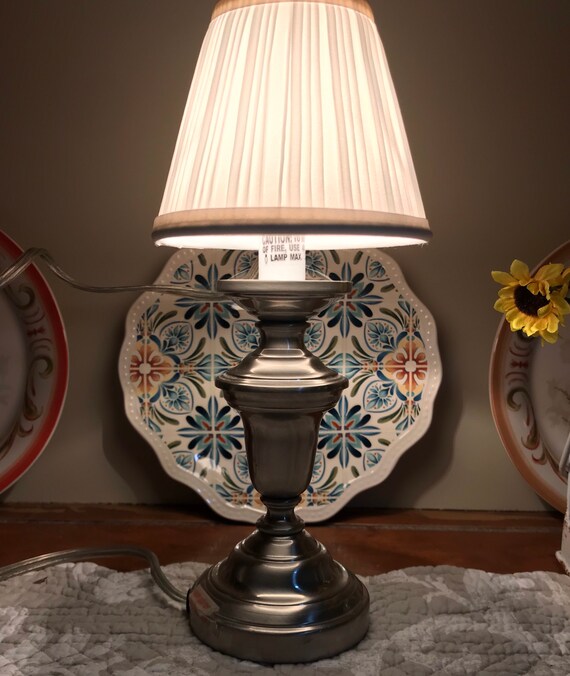 Miniature Chrome Accent Lamp