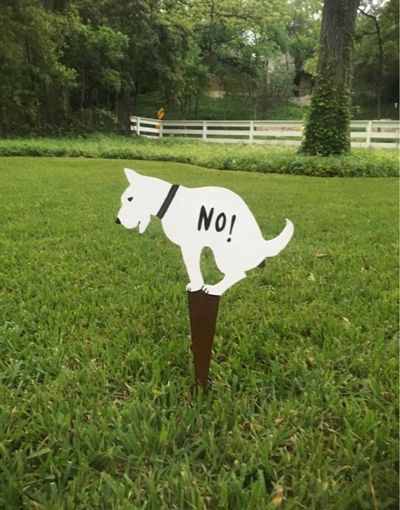No! Dog Poop Sign