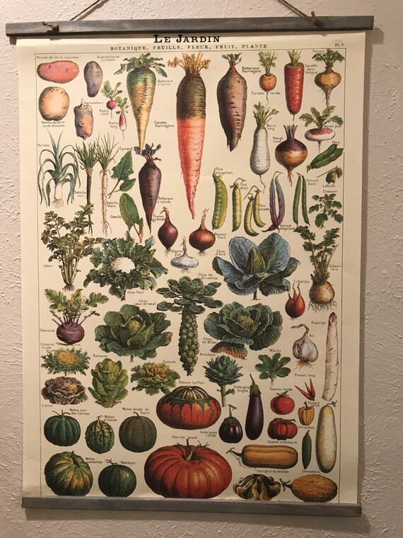 Handmade Vintage-inspired Le Jardin Wall Hanging