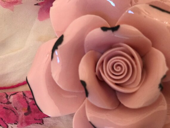 Glass Rose Hook
