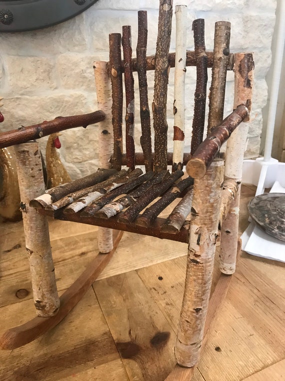 Birchwood Teddy Bear/Doll Rocker Display