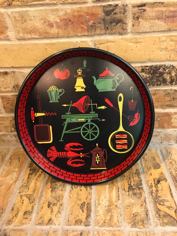 Mid-century Metal Tray