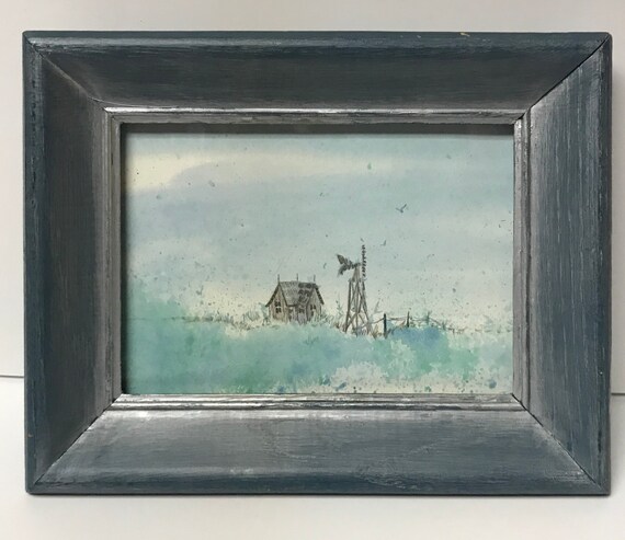 Framed Texas Prairie Print