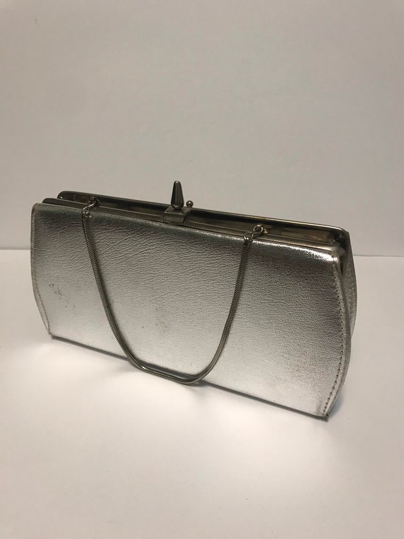 Silver Evening Clutch