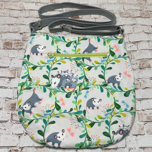 possum crossbody tote bag opossum crossbody tote bag possum tote