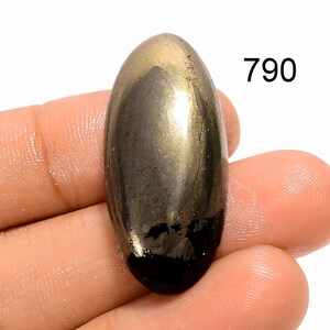 Pyrite Gemstone, Healing Pyrite Loose Cabochon, Pyrite Provide Enhances Strength of mind and willpower and Energy, Jewelry Making Stone