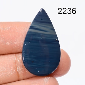 Naturlig Sieber Agat Cabochon, Lös Ädelsten Trådlindning Smyckestillverkning