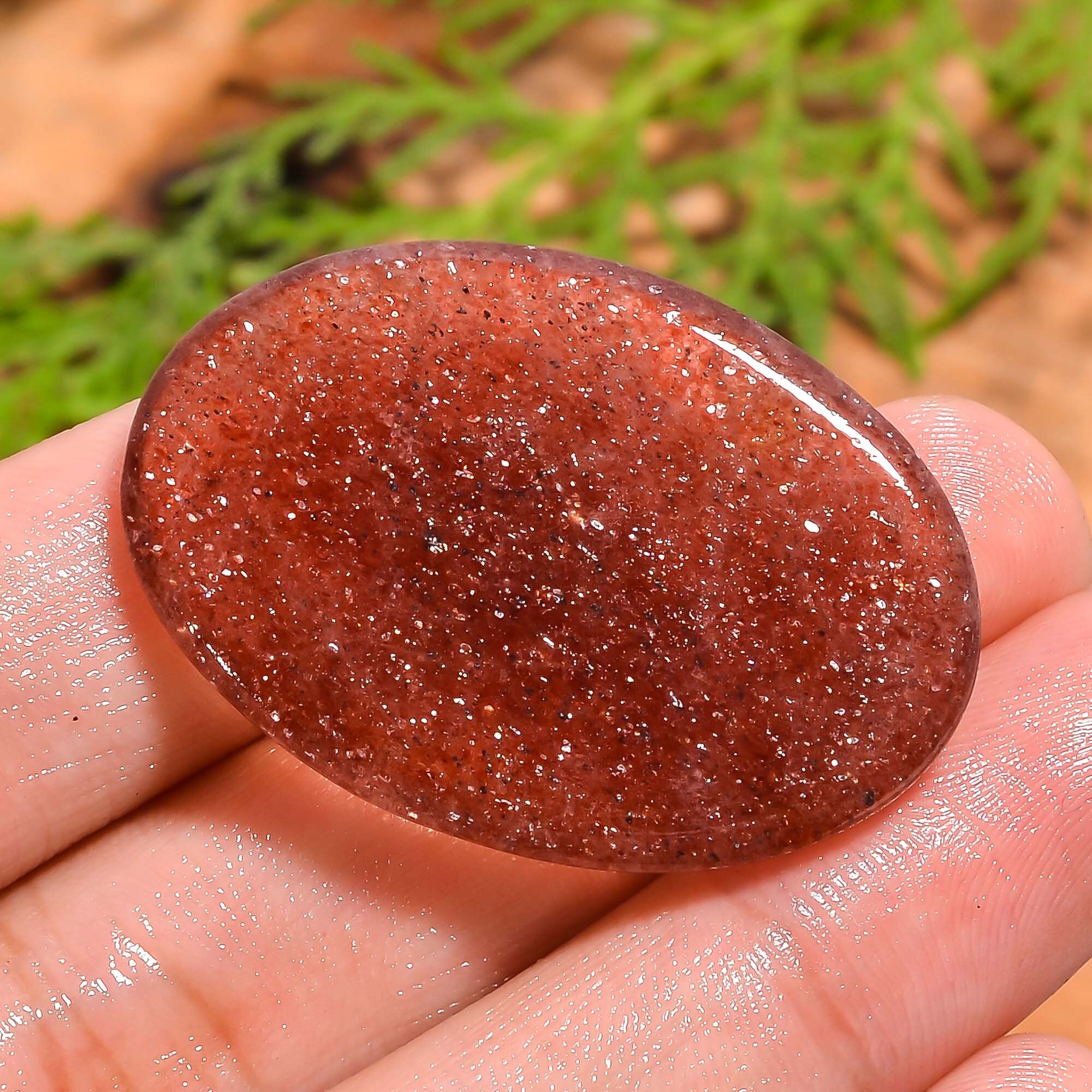 Strawberry Quartz Gemstone Natural Strawberry Quartz AAA Etsy