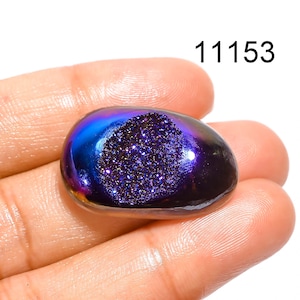 Titanium Druzy Gemstone cabochons,  Top Quality Titanium Druzy, Loose Gemstone For Jewelry Making Supplies, Handmade Titanium Druzy