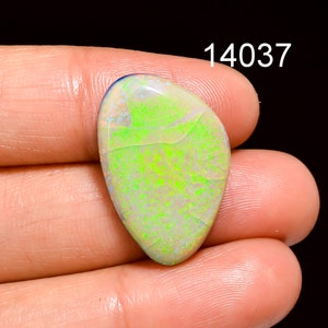 Pietra preziosa di opale monarca, pietra preziosa cabochon di opale monarca in argento sterling con forme miste, pietra preziosa sfusa per la creazione di pendenti di gioielli, regalo per lei