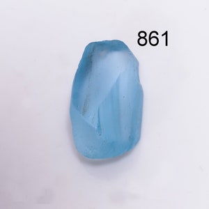 Natural Blue Topaz Raw Gemstone, Sky Blue Topaz Rough Crystal, For Jewelry Making Supply, Christmas Gift, Healing Blue Topaz As Seen Picture