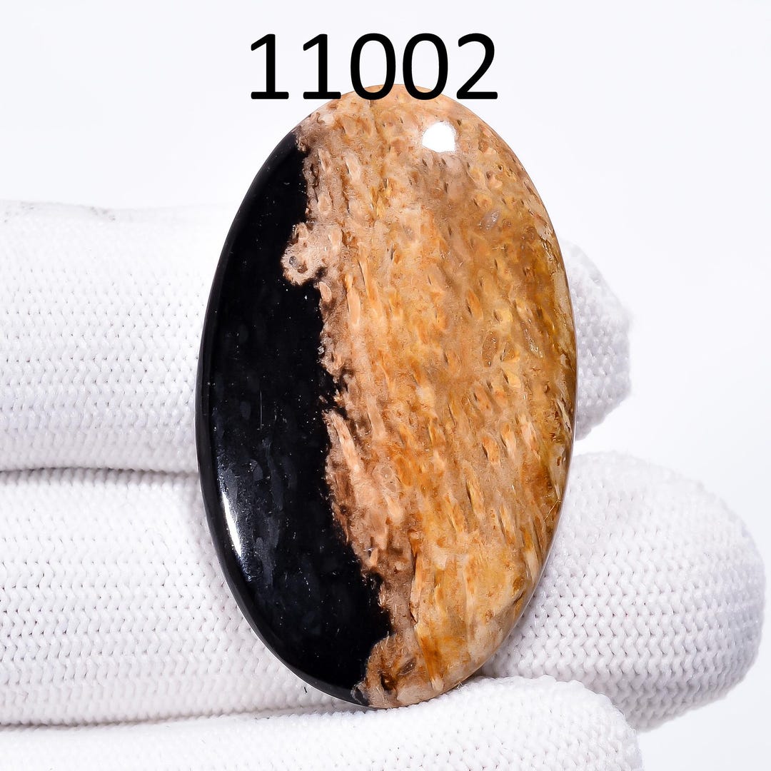 Palm Root Agate Cabochon: Natural Mix Shape Gemstone for Jewelry