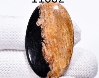 Palm Root Agate Cabochon: Natural Mix Shape Gemstone for Jewelry.