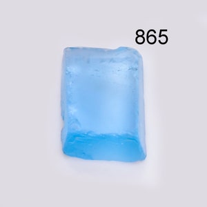 Natural Blue Topaz Raw Gemstone, Sky Blue Topaz Rough Crystal, For Jewelry Making Supply, Christmas Gift, Healing Blue Topaz As Seen Picture