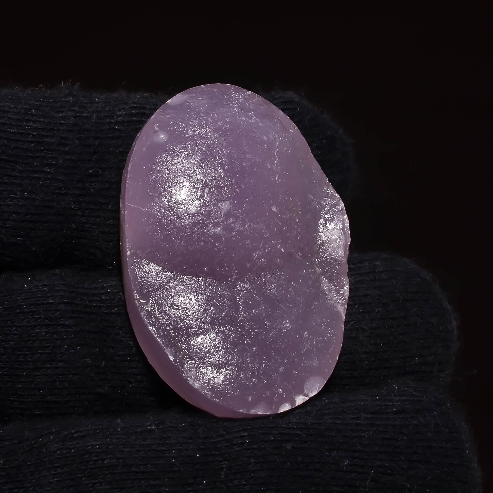 Lavender Quartz Gemstone 65.5 Cts Oval Shape Natural Lavender Etsy