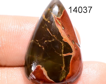 Natural Cherry Creek Jasper Cabochon, Loose Gemstone, Jewelry Making
