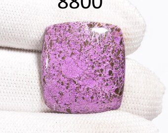 Natural Purple Purpurite Gemstone Cabochon, Mix Shape, Polished Loose Crystal