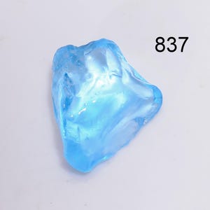 Natural Blue Topaz Raw Gemstone, Sky Blue Topaz Rough Crystal, For Jewelry Making Supply, Christmas Gift, Healing Blue Topaz As Seen Picture